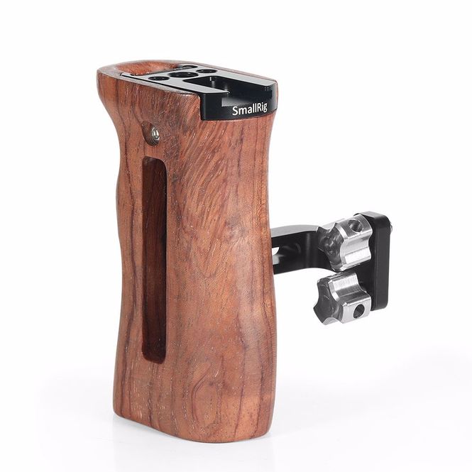 Hovedbilde SmallRig  2093 Handle Wooden Universal Side