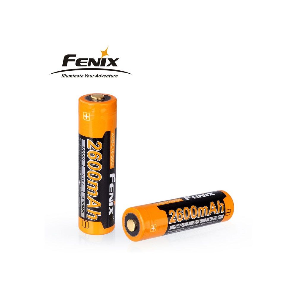 Fenix ARB-L18-2600 18650 Batteri 2600 mAh