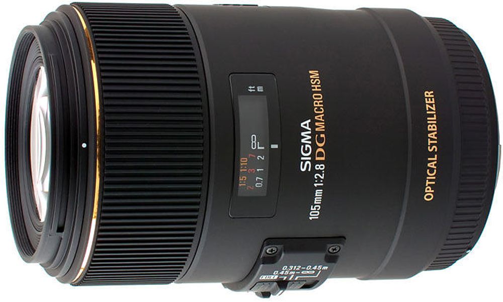 Sigma 105/2.8 EX DG OS HSM Macro for Nikon brukt