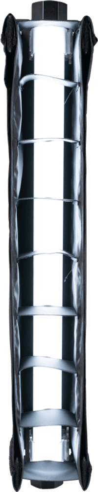 Nanlite  Barndoor with eggcrate for Pavotube II 15X
