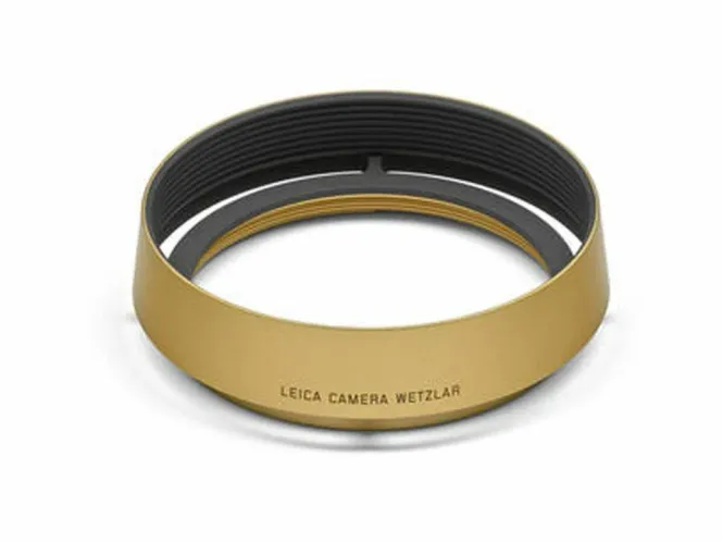 Hovedbilde Leica Lens Hood Q3, round, brass, blasted finish