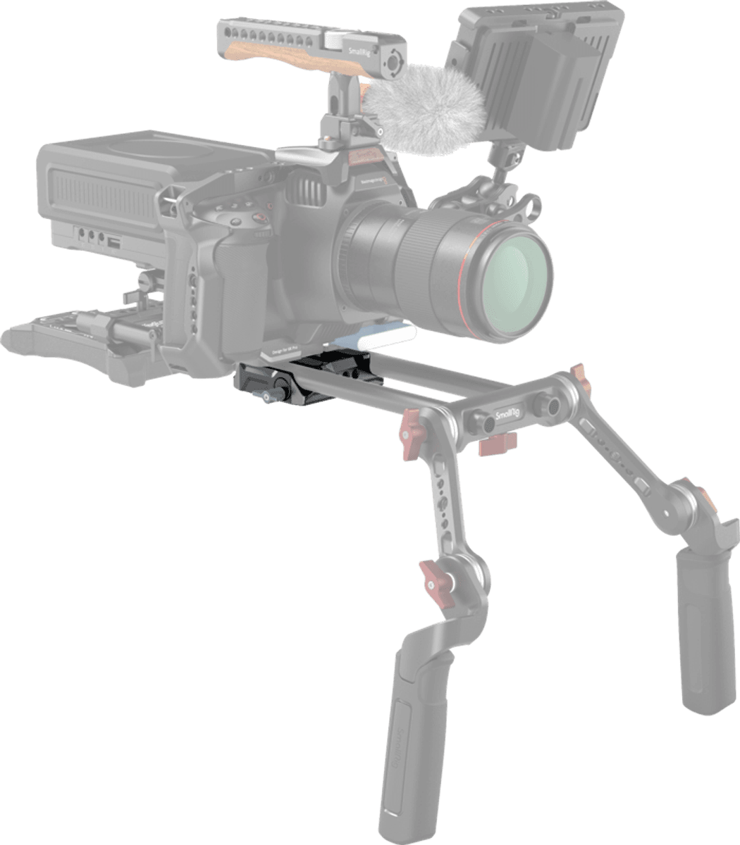 SmallRig 3357 Universal LWS Baseplate w dual 15mm Rod Clamp