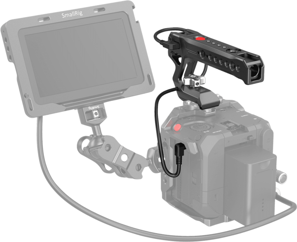 SmallRig 3322 Top Handle Nato with Start/Stop Remote Trigger