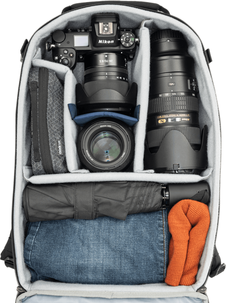 Think Tank Mirrorless Mover Backpack, 18L, Cool Grey