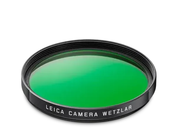 Hovedbilde Leica Green Filter, E49, black