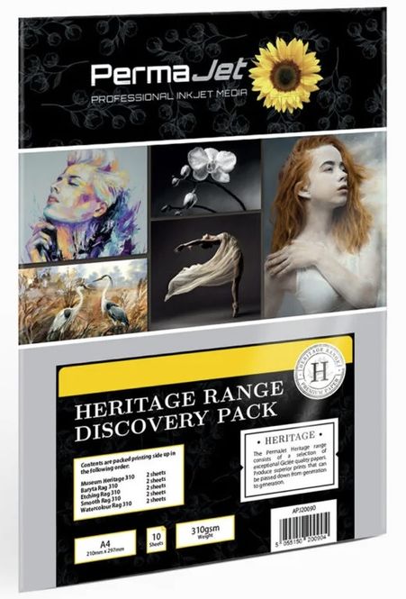 Hovedbilde Permajet A4 Heritage Range Discovery Pack