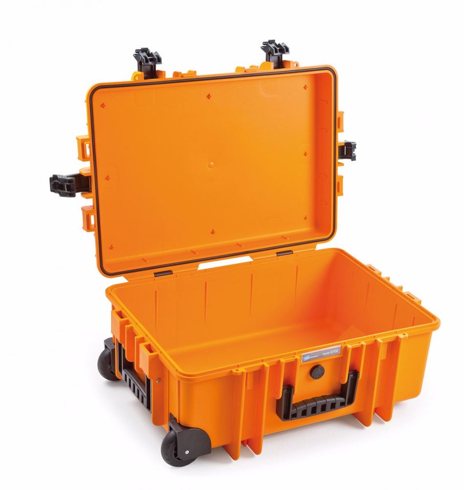 BW Outdoor Cases Type 6700 Oransje RPD (Oppdelt)