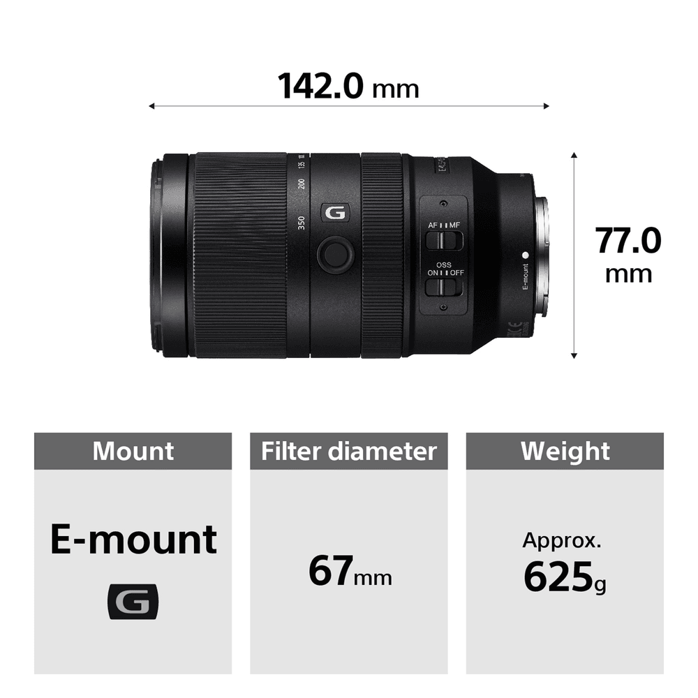 Sony A6700 Wildlife Kit PZ 16–50 + 70-350mm