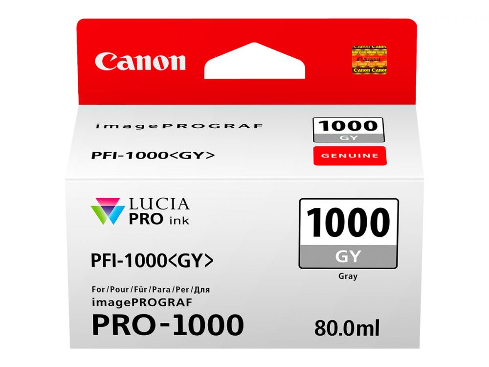Canon PFI-1000 grey ink tank