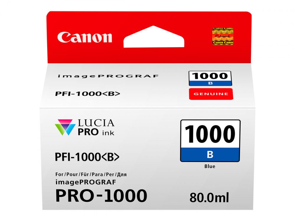 Canon PFI-1000 blue ink tank