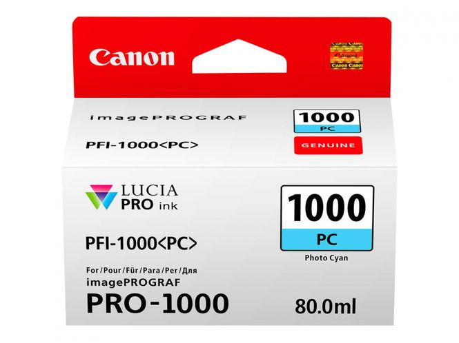 Hovedbilde Canon PFI-1000 Photo cyan ink tank