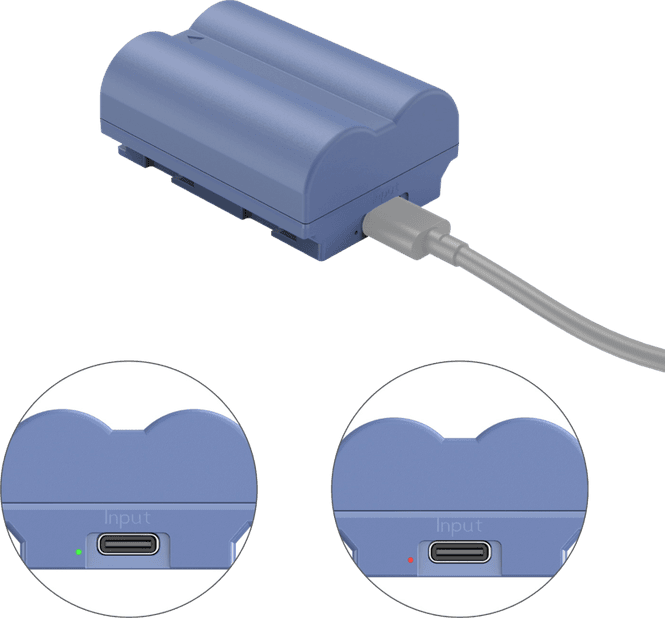 Hovedbilde SmallRig 4266 USB-C batteri NP-W235 - til ...