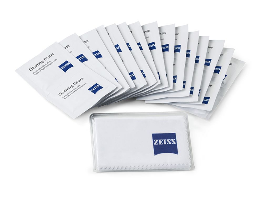 Zeiss våtservietter til rengjøring