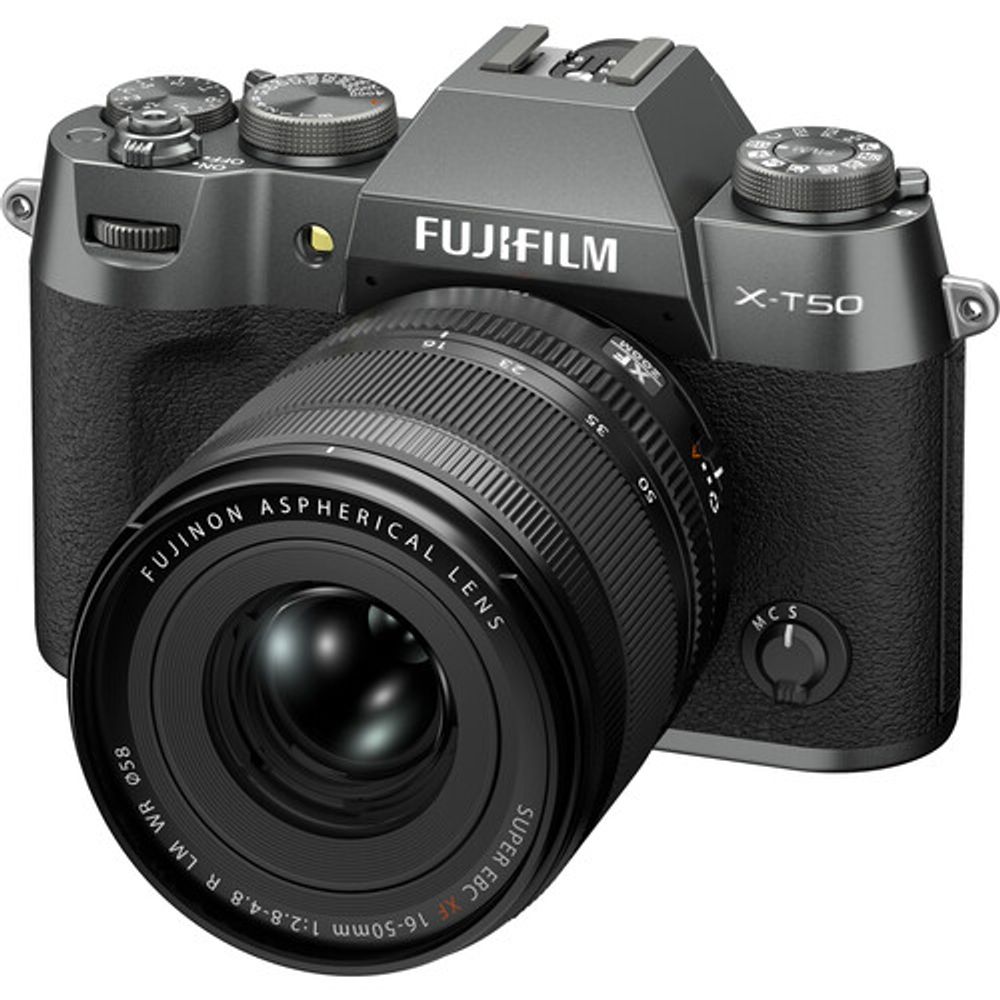 Fujifilm X-T50 Charcoal Silver + XF 16-50mm f/2,8-4,8 R LM WR