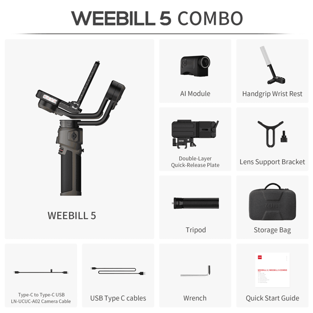 Zhiyun Weebill 5 Combo
