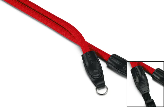 Hovedbilde Leica Rope Strap, Red, 100 cm, Ring, designed by ...