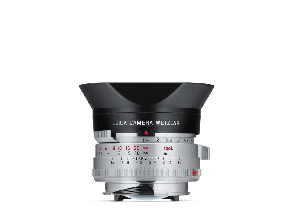 Leica Summilux-M 35 f/1.4, silver chrome finish 11301 Brukt