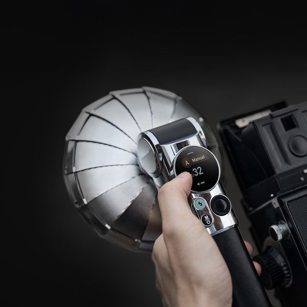 Hovedbilde Godox Lux Master Retro Camera Flash Black