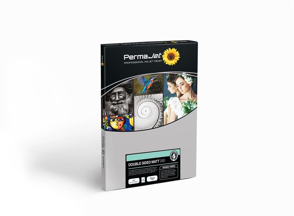 Permajet Matt tosidig 250gsm A3 50pk