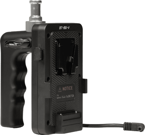 Hovedbilde Nanlite V-mount Battery Grip with DC Connector