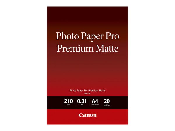 Hovedbilde Canon Photo Paper Premium Matte A4 20 Ark