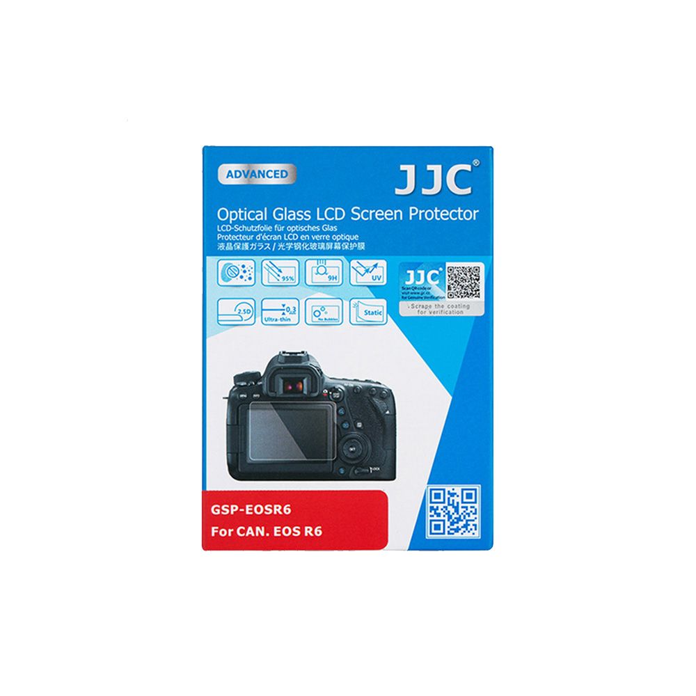 JJC Canon EOS R6 / R6 Mark II / EOS R7 Optical Glass Protector