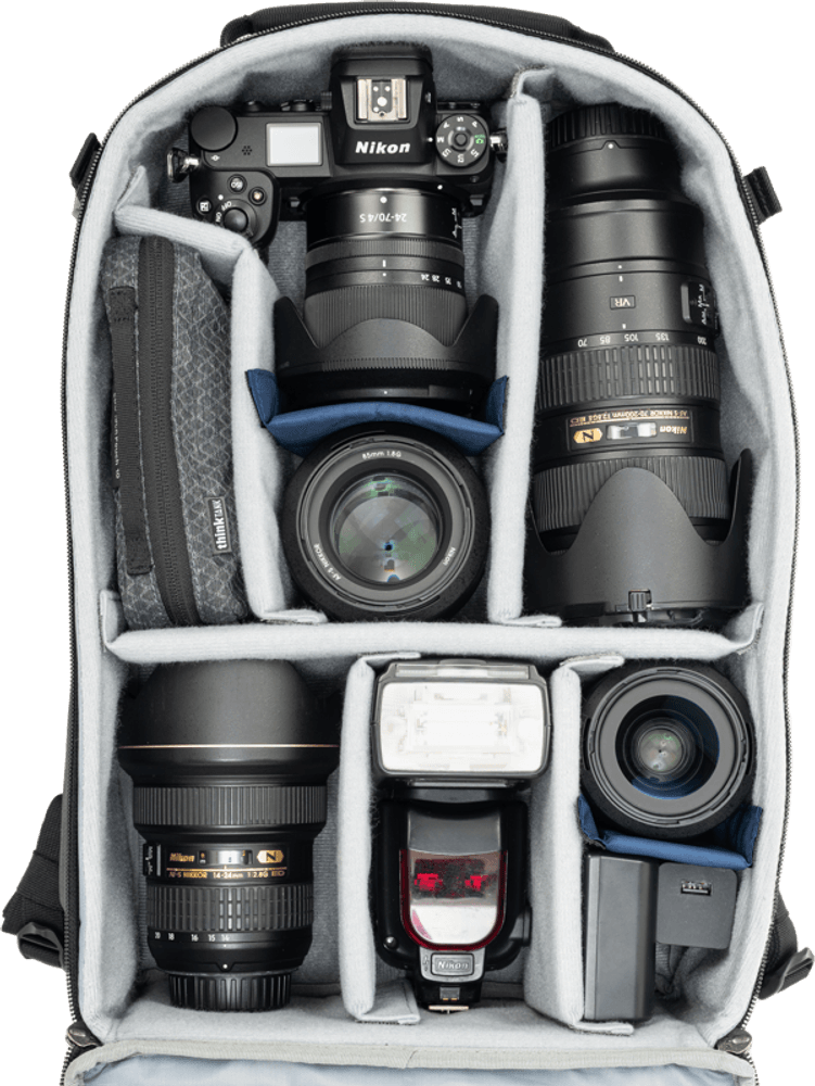 Think Tank Mirrorless Mover Backpack, 18L, Cool Grey