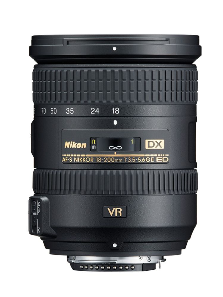 Nikon D300s m/ 18-200 1:3.5-5.6 GII  kit Brukt