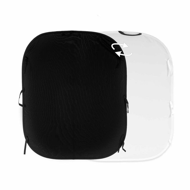 Hovedbilde Manfrotto Bakgrunn 1.8x1.5m sort/hvit
