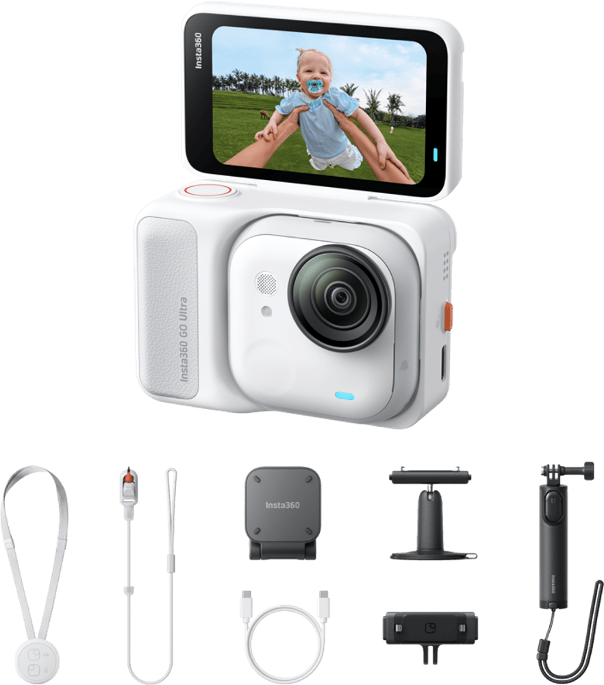 Insta360 GO Ultra Creator Bundle (Arctic White)