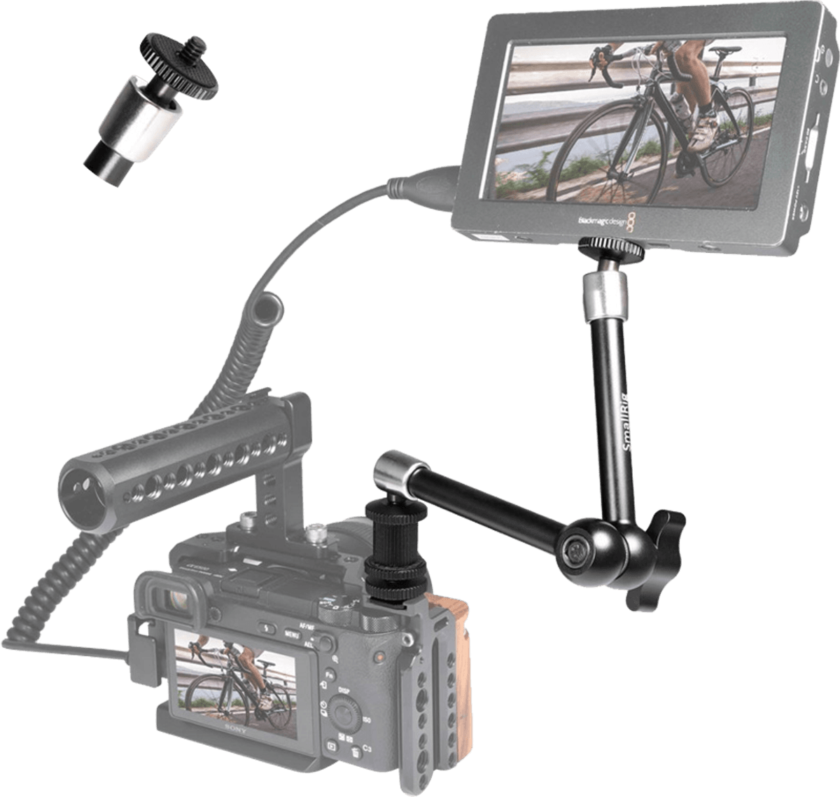 SmallRig  1498 Articulating Rosette Arm (11