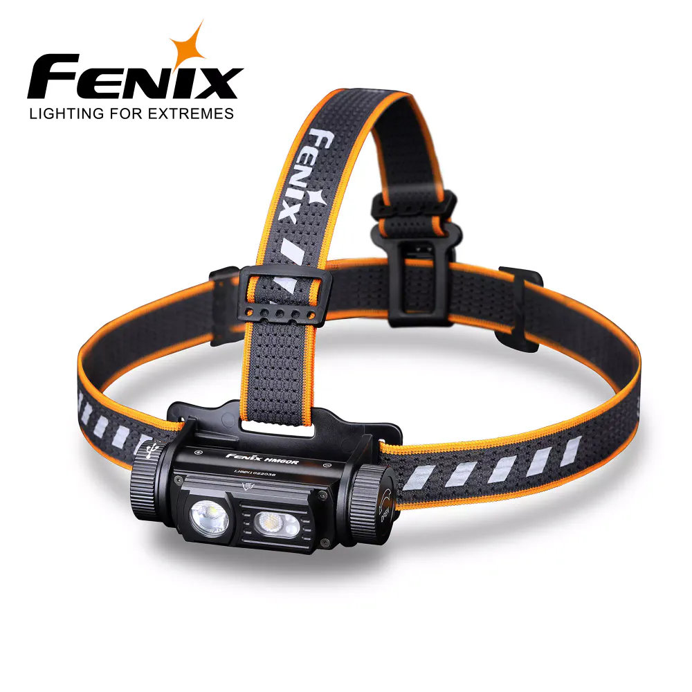 Fenix HM60R Hodelykt 1200LM USB-C med batteri