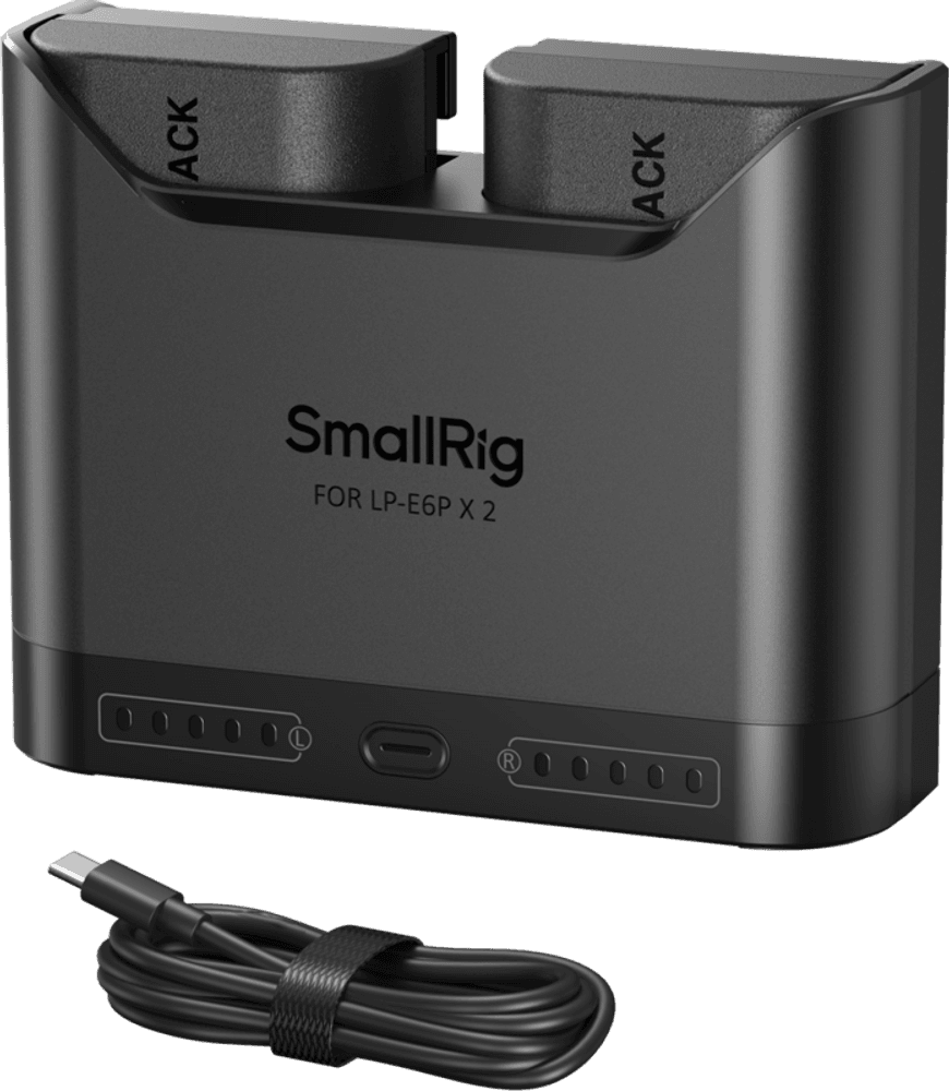SmallRig 5485 Turbo Charging Kit for LP-E6P Camera Batteries
