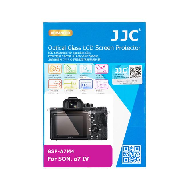 Hovedbilde JJC Sony A7M4 Optical Glass Screen Protector