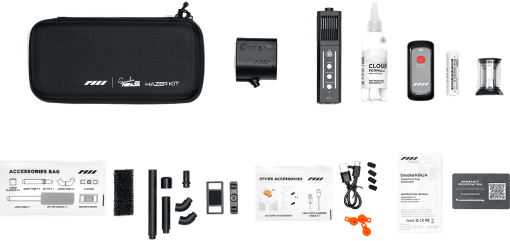PMI SmokeNINJA-PRO Hazer Kit