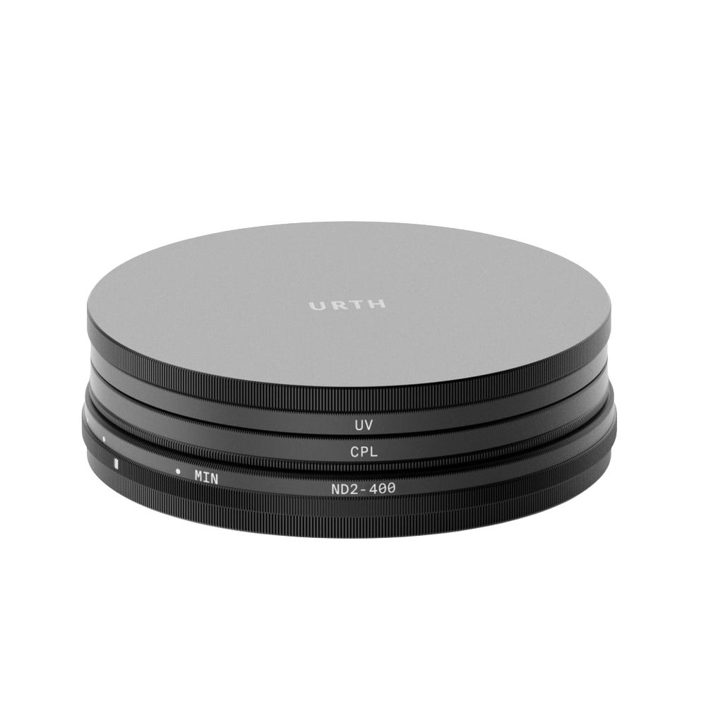 Urth 46mm UV, Circular Polarizing (CPL), ND2-400 Lens Filter Kit