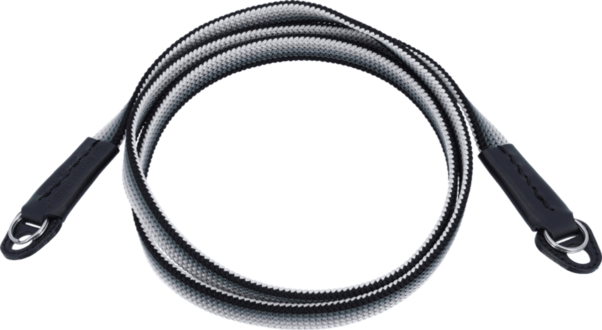 ARTISAN & ARTIST I ACAM-312A I Ayatake Gradation Silk cord strap, Black/Silver