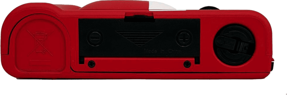YASHICA MF-1 Snapshot Art Camera (Red)