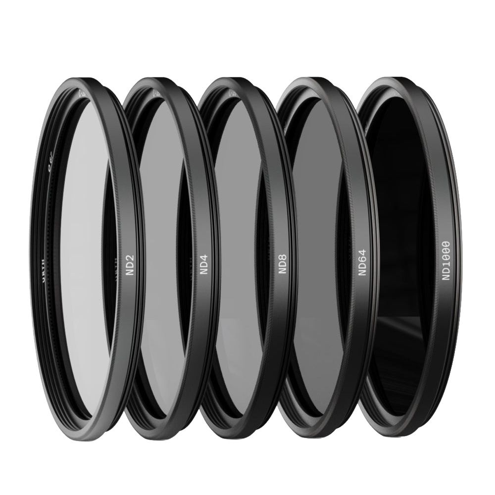Urth 67mm ND2, ND4, ND8, ND64, ND1000 Lens Filter Kit (Plus+)