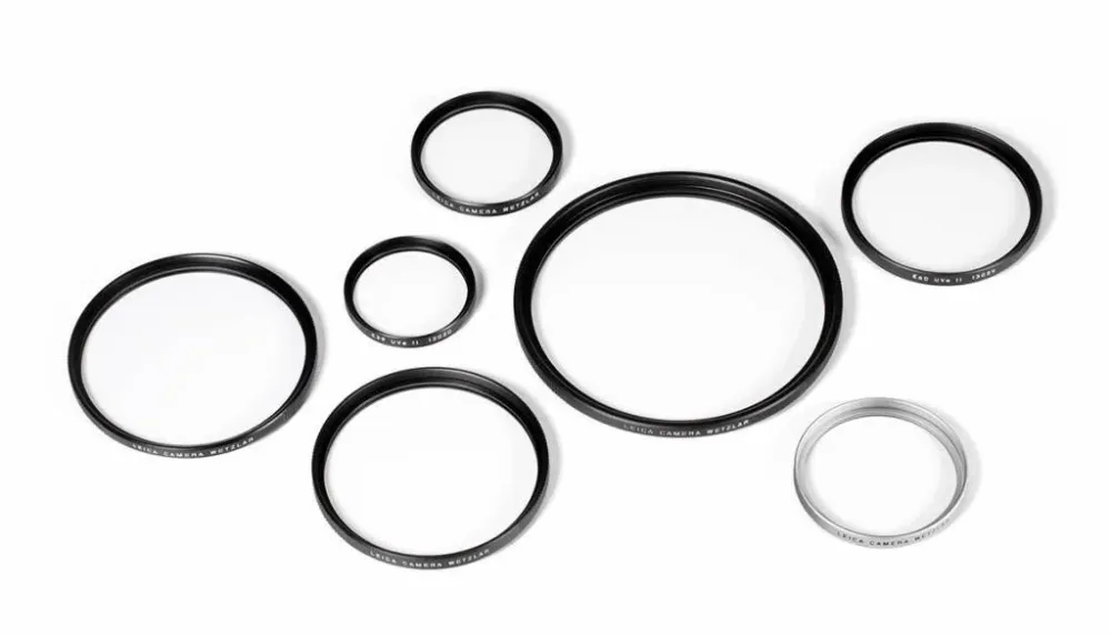 Leica UVa II filter, E67, black