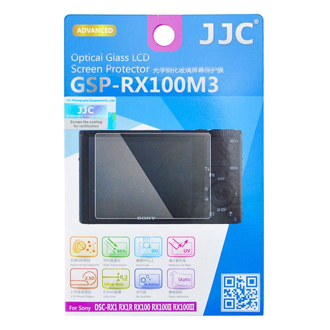 Hovedbilde JJC Sony RX1R III/RX100 Optical Glass Protector