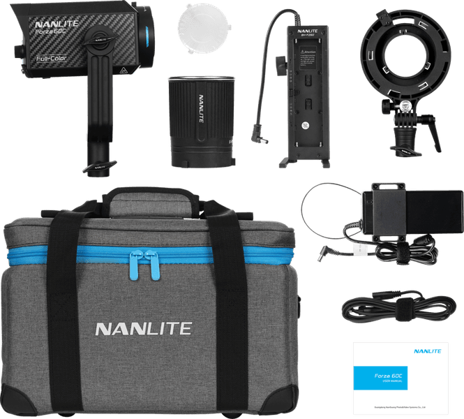 Hovedbilde Nanlite  Forza 60C RGBLAC led spotlight