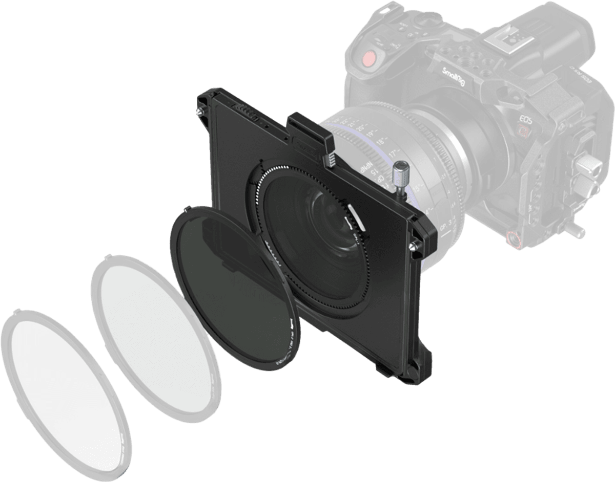 SmallRig 5011 Matte Box Kit With CPL & VND Filters