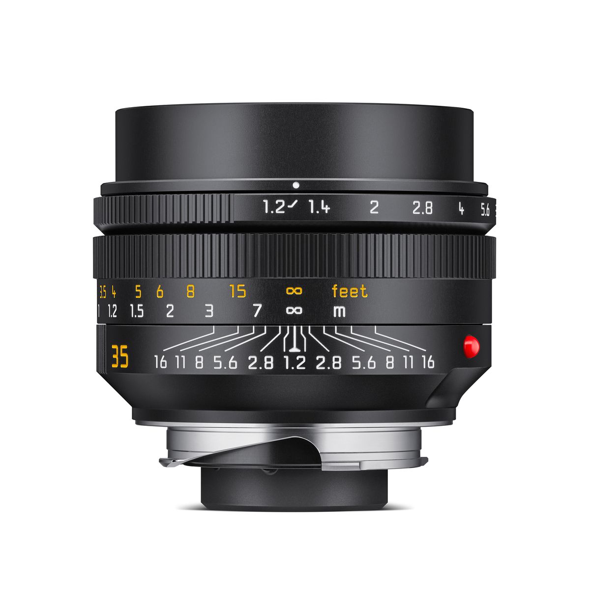 Leica Noctilux-M 35 f/1.2 ASPH., black anodized finish