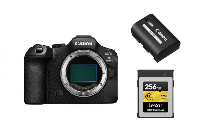 Hovedbilde Canon EOS R6 Mark III Hus inkl 256gb minnekort og ...