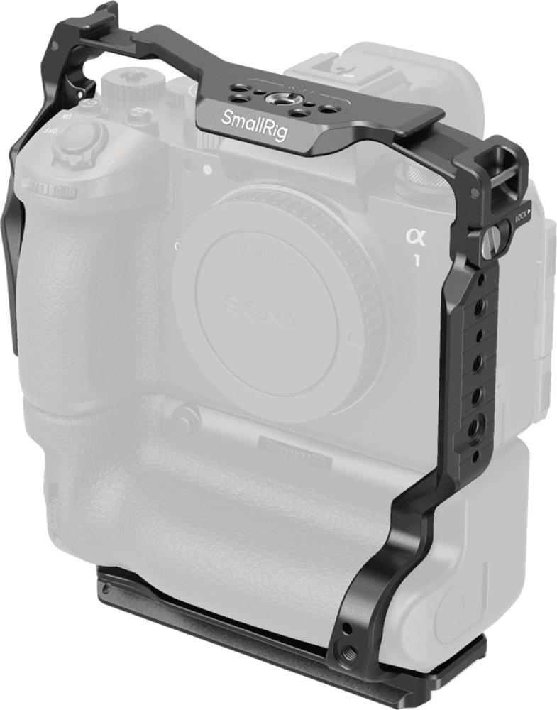 SmallRig 5908 Cage for Alpha 1 II & Alpha 9 III with Vertical Grip VG-C5