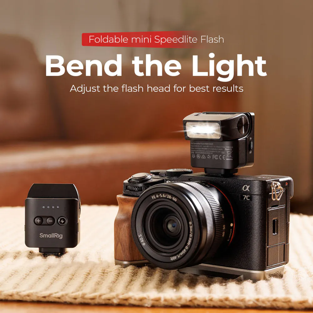 SmallRig 5883 Mini Speedlite Flash (RS-R22)