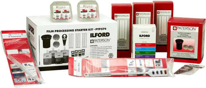 Hovedbilde Ilford Photo  Ilford + Paterson Film Start Pakke ...