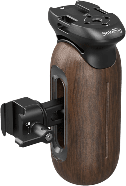 Hovedbilde SmallRig  5239 Wooden Side Handle with NATO Clamp