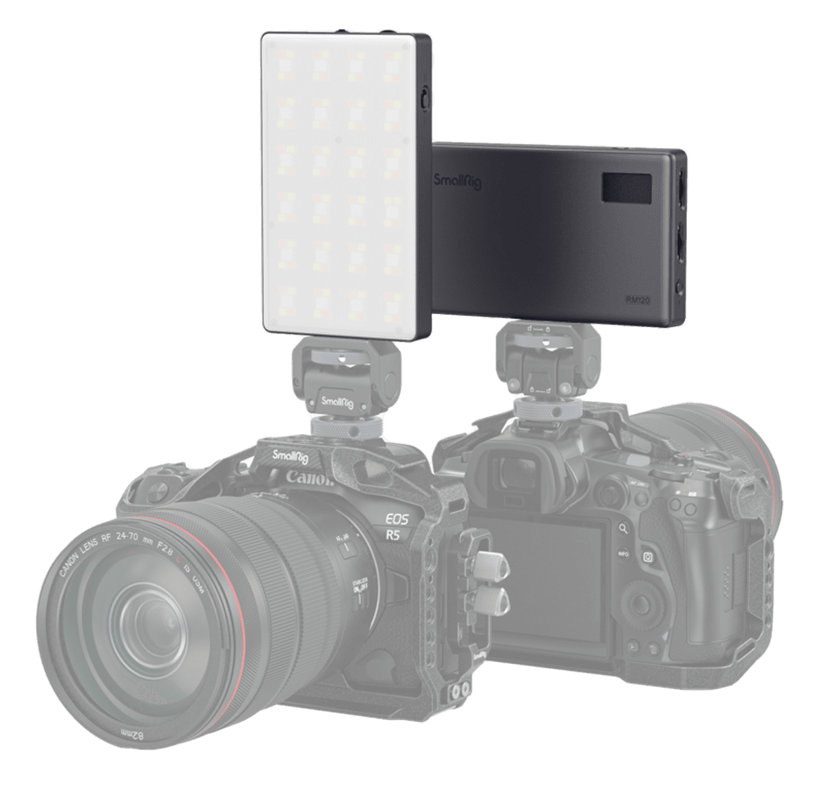 SmallRig 3808 RGB Videolight RM120 Long-Battery-Life